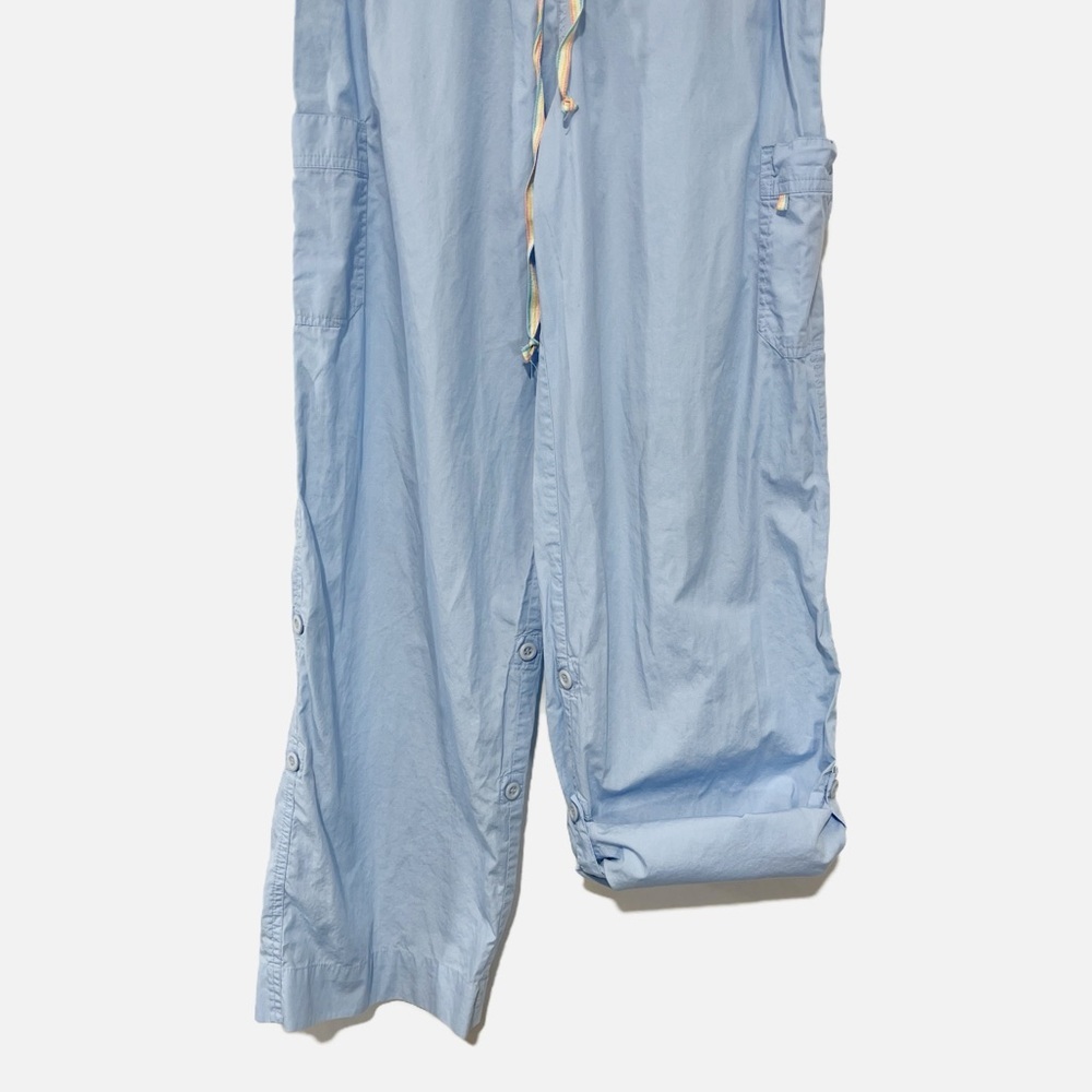 Catalina Light Blue Hooded Jacket and Pants Set Women's 100% Cotton Size M 8/10 - Picture 7 of 14